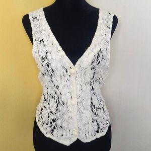 Vintage Lace vest
